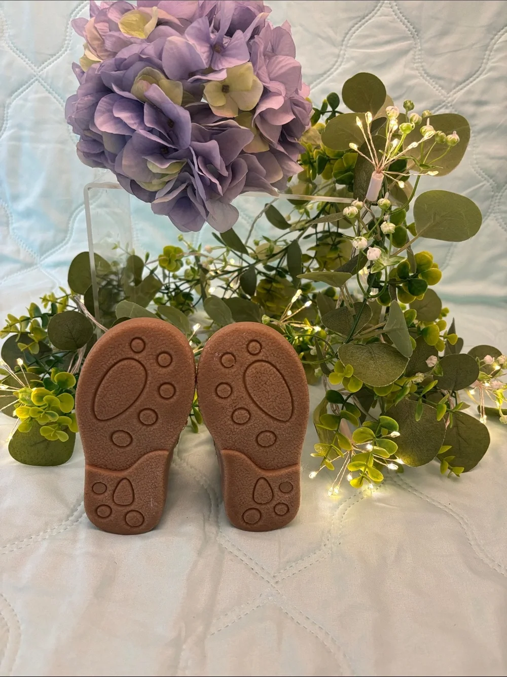 Toddler Taupe Ankle Boots - Soft Blush